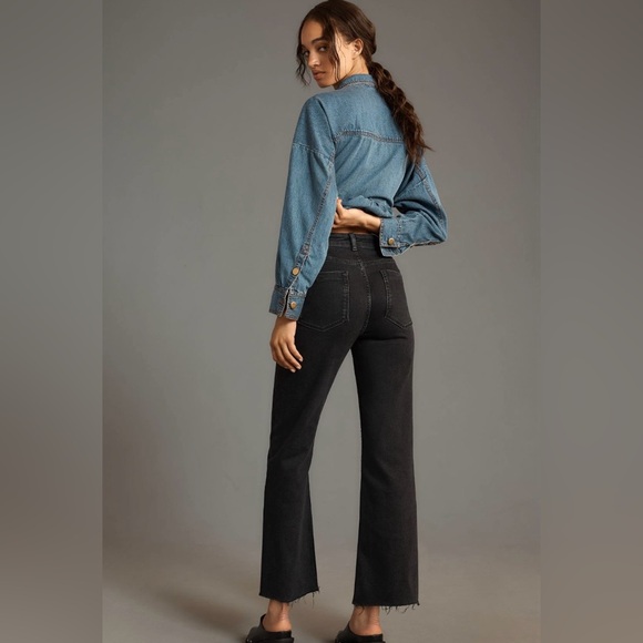 The Annie High-Rise Straight-Leg Jeans by Pilcro - Picture 3 of 10